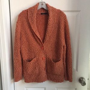 Size Medium Amore Orange Cardigan
